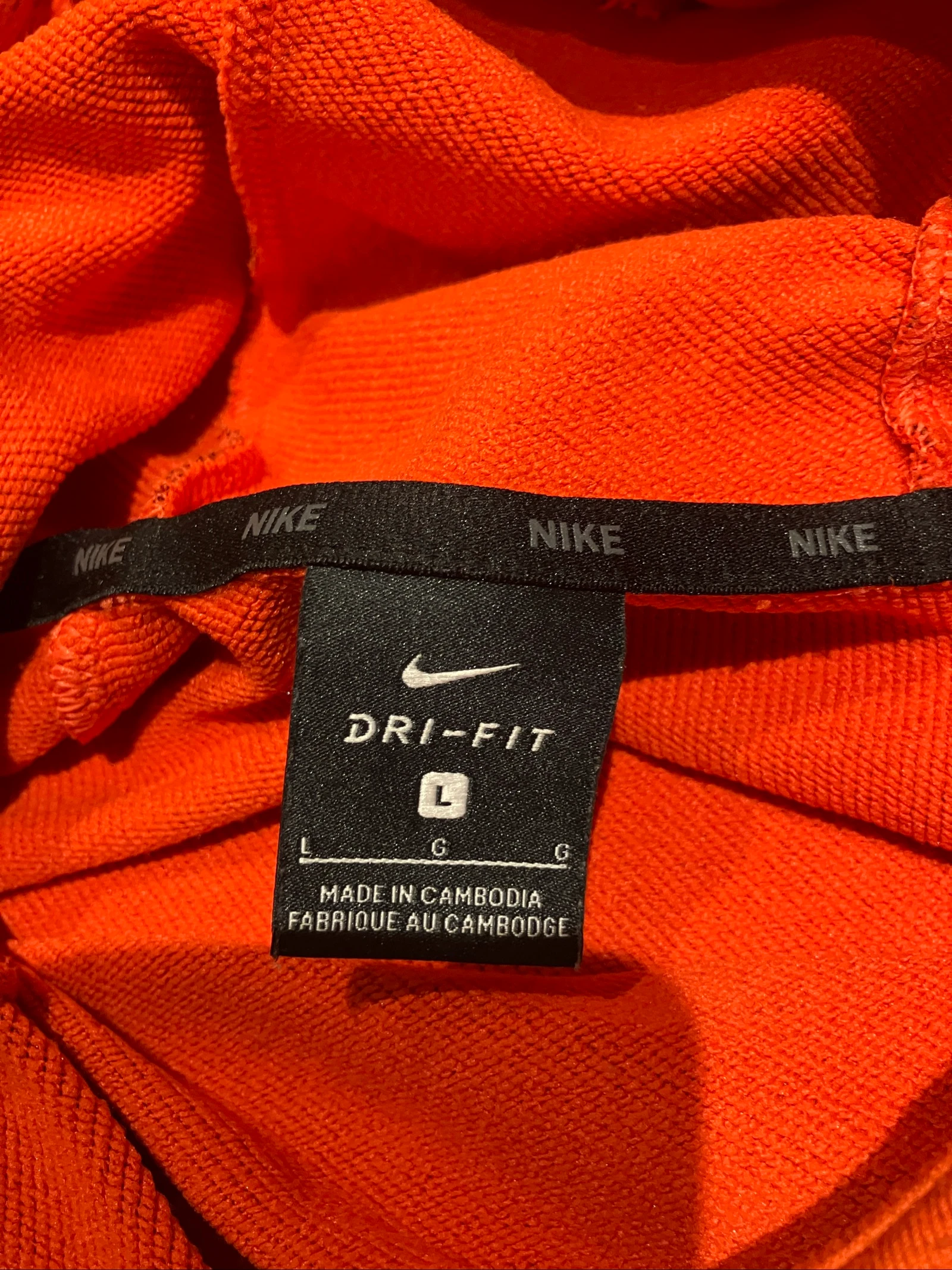 Nike sweater with hood / hoodie size L – photo 4